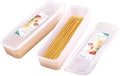 2Pcs Pasta Storage Container Kitchen Spaghetti Food Storage Box