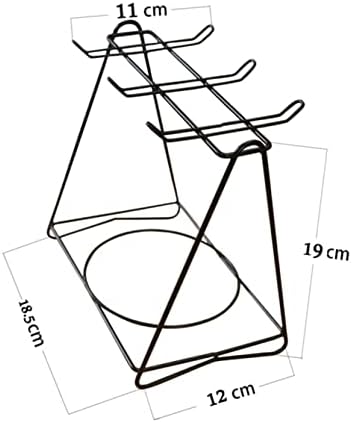 Triangle Stainless Steel Mug Holder and Cup Organizer with Hanging