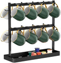 Coffee Mug Holder for Countertop 20 Hooks Mug Tree Rack Cups Hanger