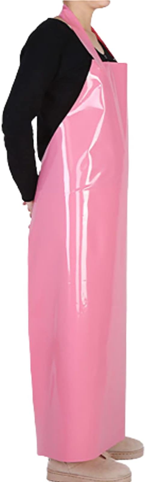 ELEBOX Waterproof Oil Proof Bib Apron Utility Apron Chemical Resistant Apron - Image 2