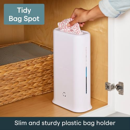 YouCopia StoraBag Space-Saving Plastic Bag Dispenser, Organizer for