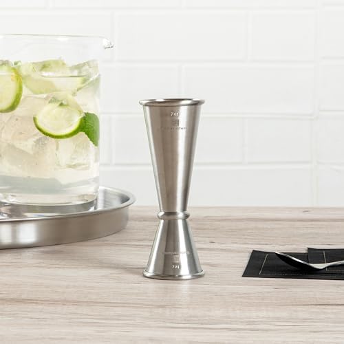 Restaurantware Jigger Cocktail Jigger - Japanese Style Double Sided