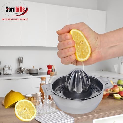Stainless Steel Lemon Squeezer, Manual Citrus Juicer