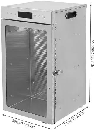 800W Food Dehydrator Machine, 27L/24.5Qt Meat Drying Rack