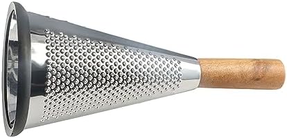 Stainless Steel Cheese Grater - Cone 3 Sided | Three Sides for Coarse