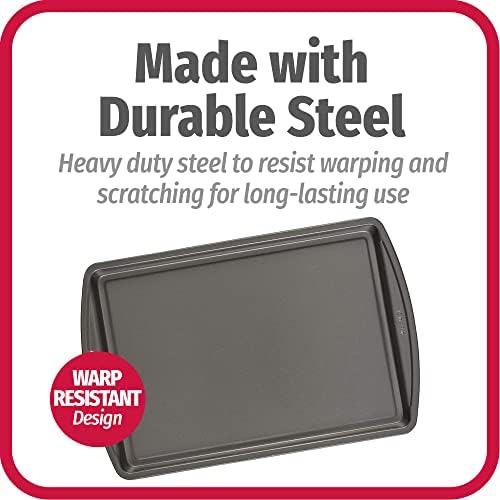 GoodCook Everyday Baking Sheet Set Nonstick Carbon Steel