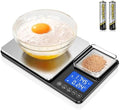 KUAIVO 0.001oz/33lbs Dual Platform Food Kitchen Scales Digital Weight