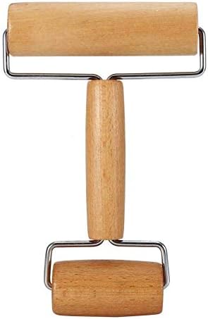 Rolling Pin Set, Wooden Beech Roller with Dual Size