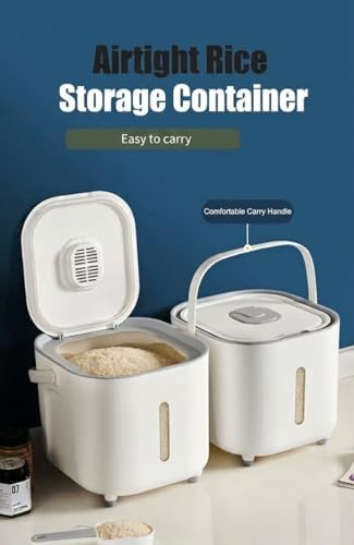 Food Storage Container with Lid, 11lbs Airtight Food Storage Bin for