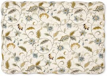 Bailey Vintage Quilted 100% Cotton Set of 6 Placemats 13" x 19"
