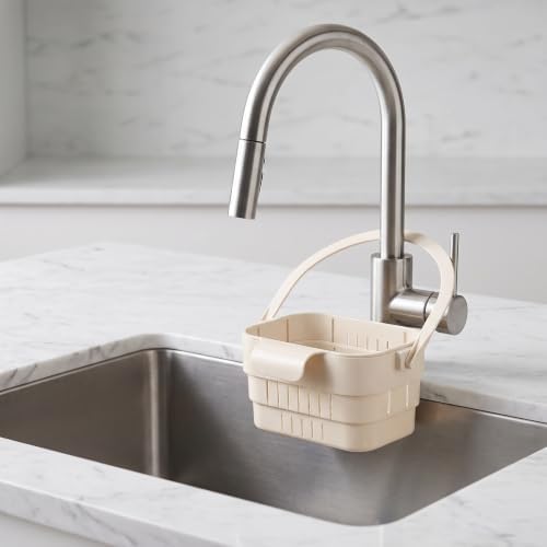 2-Pack Foldable Hanging Sink Strainer Basket, Collapsible