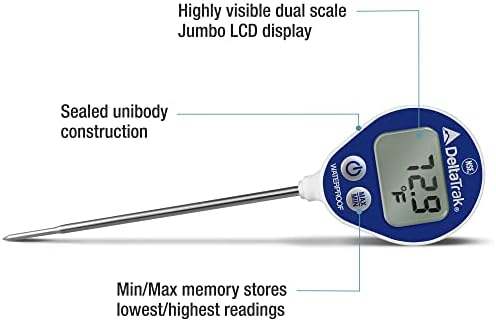 DeltaTrak 11050 Digital Meat Thermometer