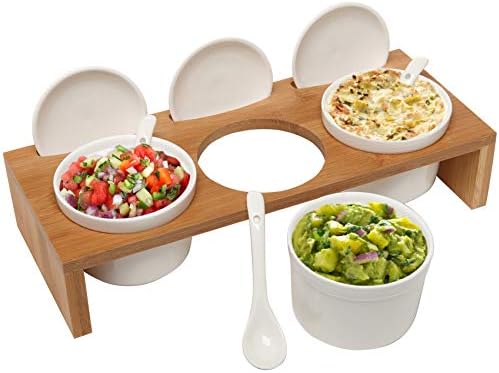 MyGift 10 Pcs Sauce Serving Dish, Hosting Party Essentials Host Gift