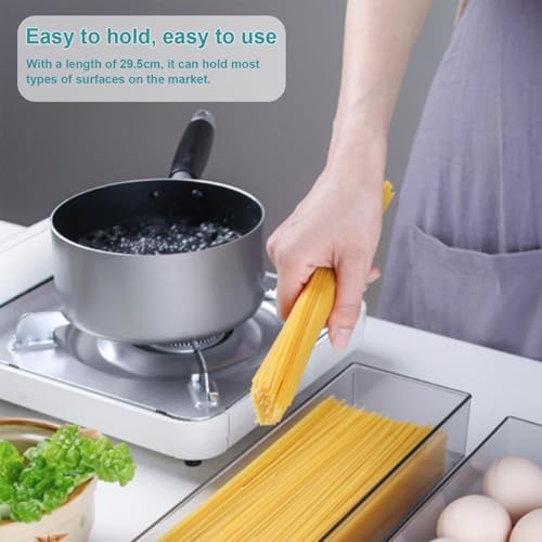 2 Pack Airtight Pasta Containers with Lid, 1.1L Spaghetti Noodle Food