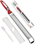 Ourokhome Kitchen Lemon Zester, Stainless Steel Hand Held Parmesan