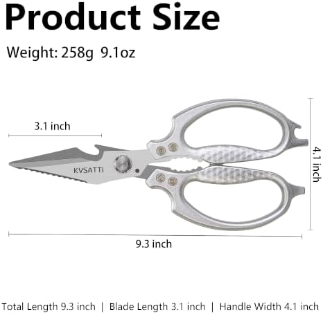 Kitchen Shears for Food Meat Vegetables Cutting Sharp All Purpose