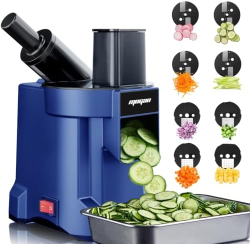 MOGAN 8-in-1 Commercial Electric Vegetable Cutter