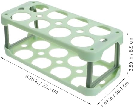 ARTIBETTER Stackable Refrigerator Egg Organizer - Plastic Fresh Egg