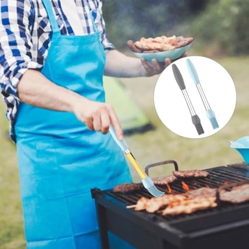 4 Pack Silicone Basting Brush for Cooking, Heat Resistant Pastry