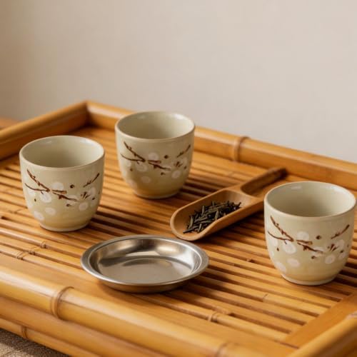 6pcs Stainless Steel Tea Bag Holder Drip Tray Tea Infuser Rest Saucer