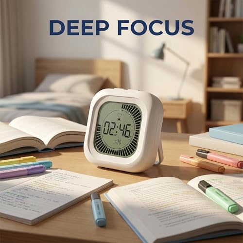 Visual Timer for Kids, 99-Minute Countdown Clock, Magnetic