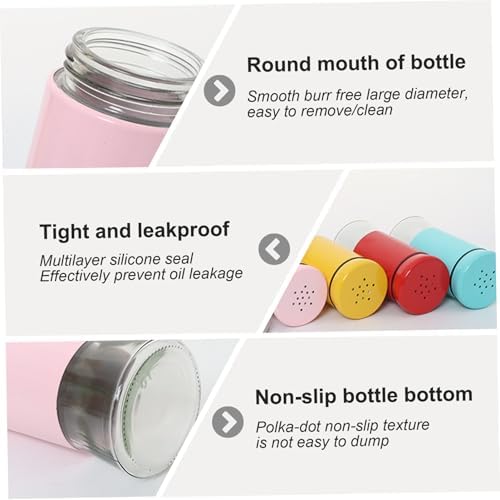 Salt And Pepper Grinder Set, Salt and Pepper Shakers Set 150ml Glass