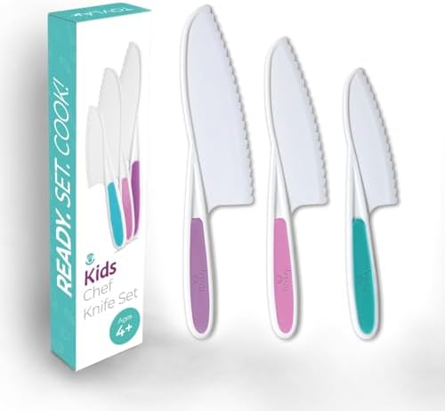 Tovla Jr. Kid Safe Knife Set, Ages 4-12