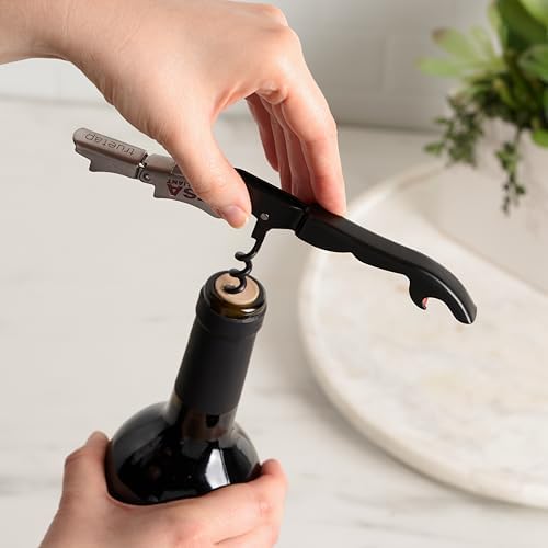 True Jetsetter TSA Compliant Double Hinged Waiters Corkscrew Wine