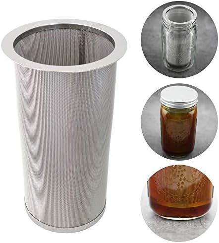 Cold Brew Coffee Filter for Wide Mouth Mason Jar, Food Grade 304