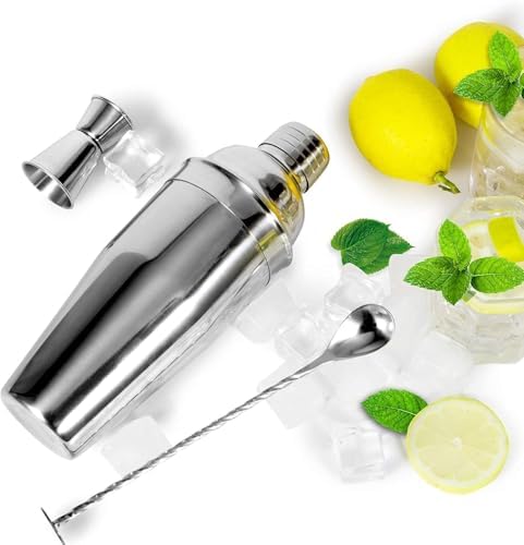 WPHUAW 24oz Cocktail Shaker Bar Set-Professional Margarita Mixer Drink
