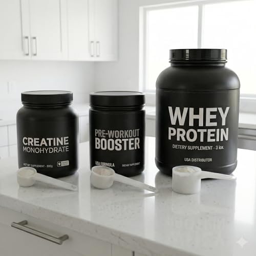 measuring scoop set of 3 | 30g protein, 10g preworkout, 5 gram scoop