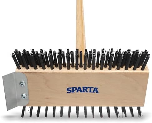 SPARTA 30-Inch Stainless Steel Grill Brush