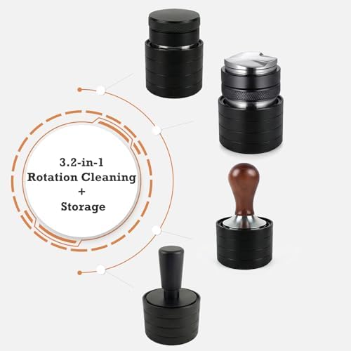 54 mm Coffee Tamper Clean Mat Barista Espresso Tamper Mat Built-in