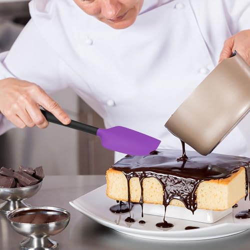 Coukre Silicone Spatula Set of 5,High Temperature Resistant, Food