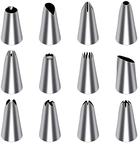 Tamodan Piping Bags and Tips, Cake Piping Bags and Tips Suitable for