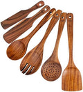 7-Piece Teak Wood Kitchen Utensil Set