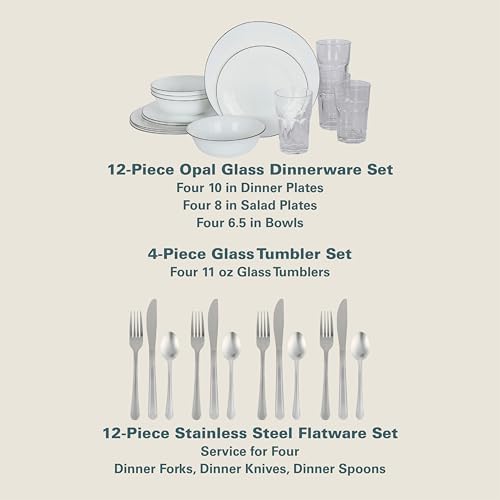 Gibson Home 74 Piece Kitchen in a Box Pots and Pans Cookware, Plates