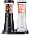 Electric Salt and Pepper Grinder Set, Stainless Steel, 4.5 oz