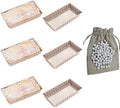 CANDeal 7pcs Tarts, Rectangular Quiches & Dessert Baking Set, 6x