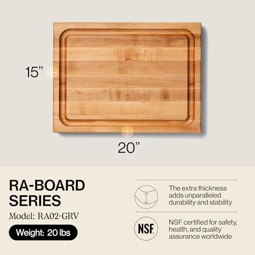 John Boos RA-Board Series Maple Barbecue Cutting Board