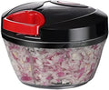 Ourokhome Manual Food Processor, 500ml, Black