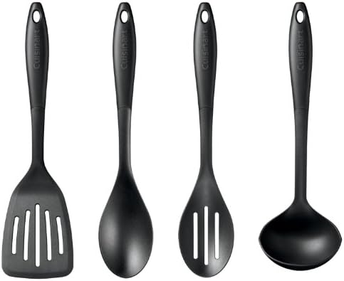 Cuisinart Nylon Kitchen Tool Set, 4-Piece Black – Slotted Turner