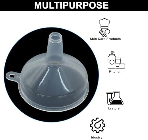 Murtenze 4-Pack Mini Funnel, 2.24 Inch