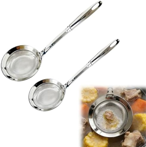 Stainless Steel Colander, 2024 Upgrade Extra Fine Mesh Strainer with