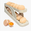 Egg Dispenser for Refrigerator or Kitchen Countertop, Automatic Roll
