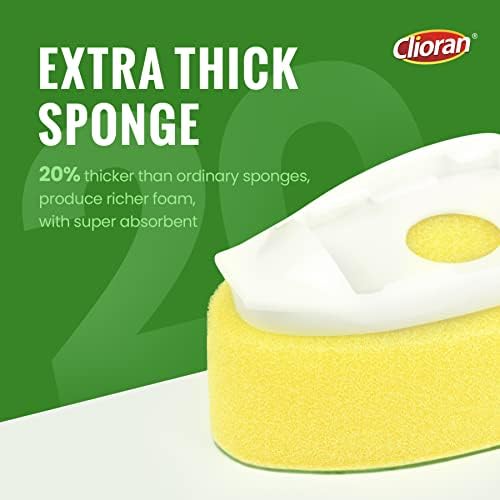 Scrub Dots Dishwand Refill Heads for Scotch-Brite Dish Wand, 6 Pcs