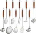 Izurok 18/10 Stainless Steel Kitchen Utensils Set, 10-Piece