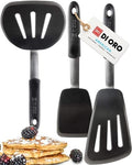 DI ORO Chef Series Silicone Turner Spatula Set, 3-Pc