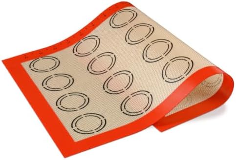 Macaron Silicone Baking Mat Sheet, Large Food Grade Reusable