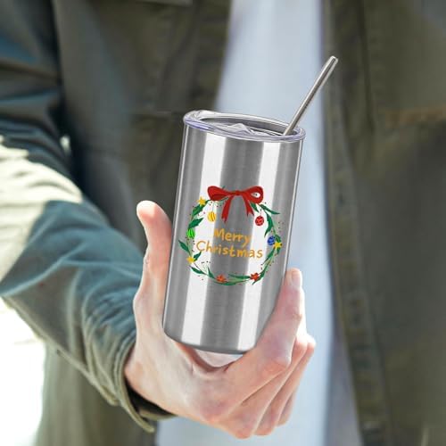 YOUKE OLA 16 Pack Tumblers Blanks Bulk Skinny Straight Tumbler